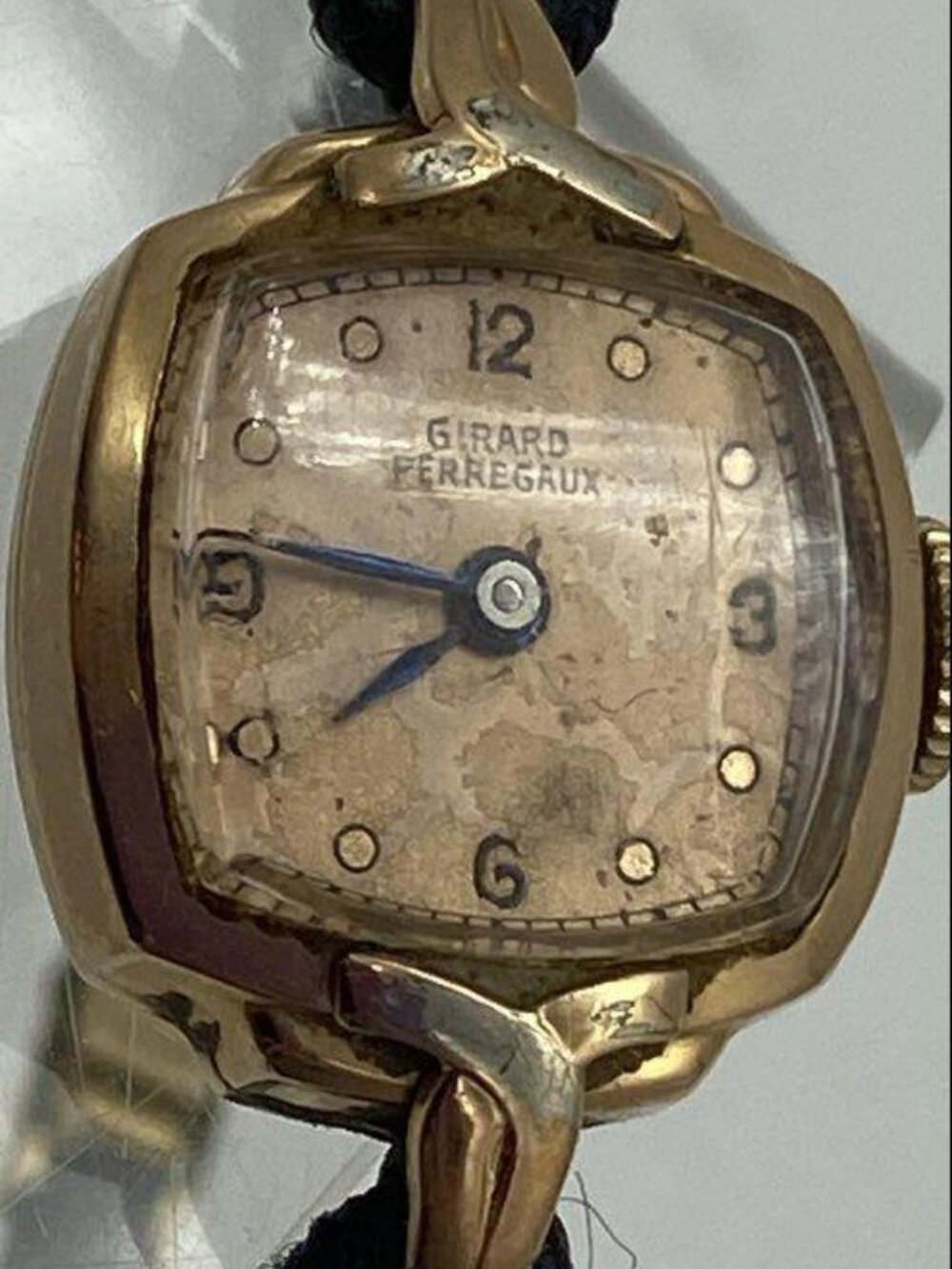14K Gold-Filled GIRARD PERREGAUX Swiss Wind-up Ladies Watch